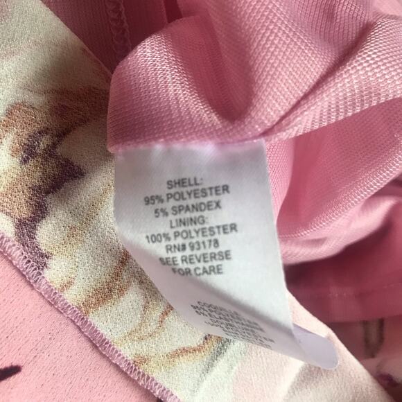 T Tahari Floral Dress size M - Picture 7 of 7